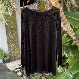 Béchamel floral velvet tunic